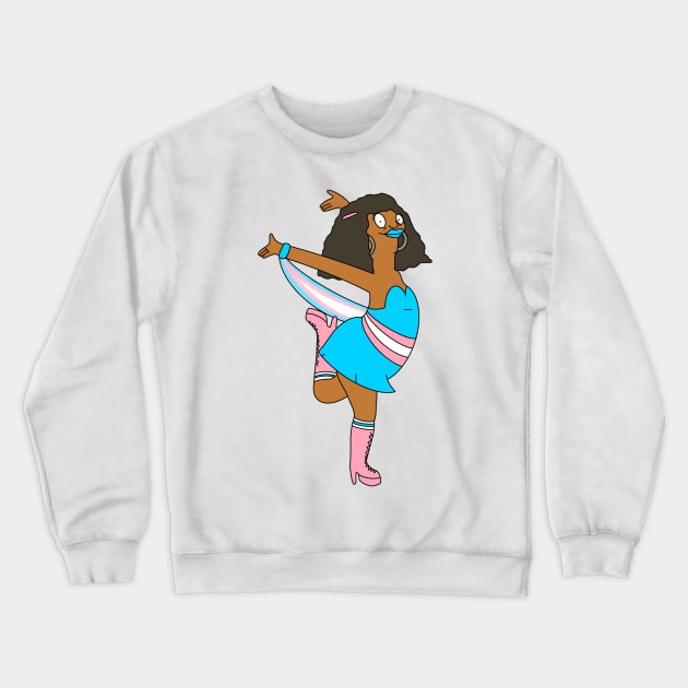 Bobs Burgers Marshmallow Pride Crewneck Sweatshirt by Teeny Tinas